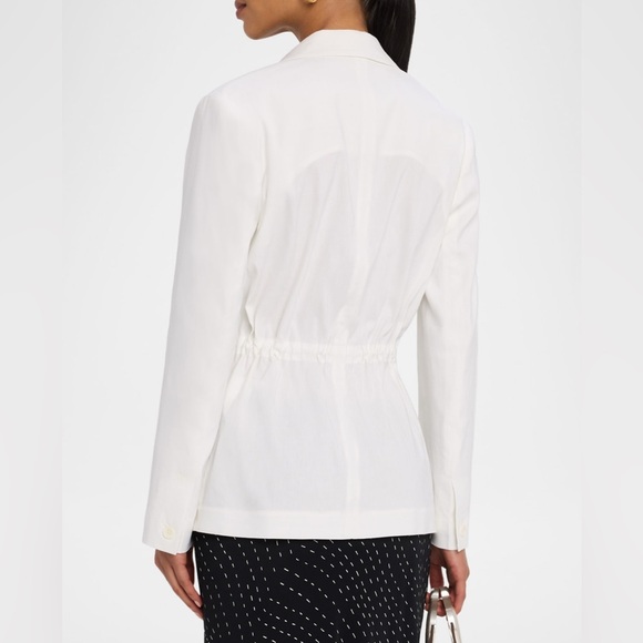 Rag & Bone Spencer Linen Blazer Size 8 - Picture 8 of 14